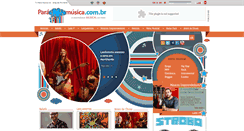 Desktop Screenshot of paramusica.com.br